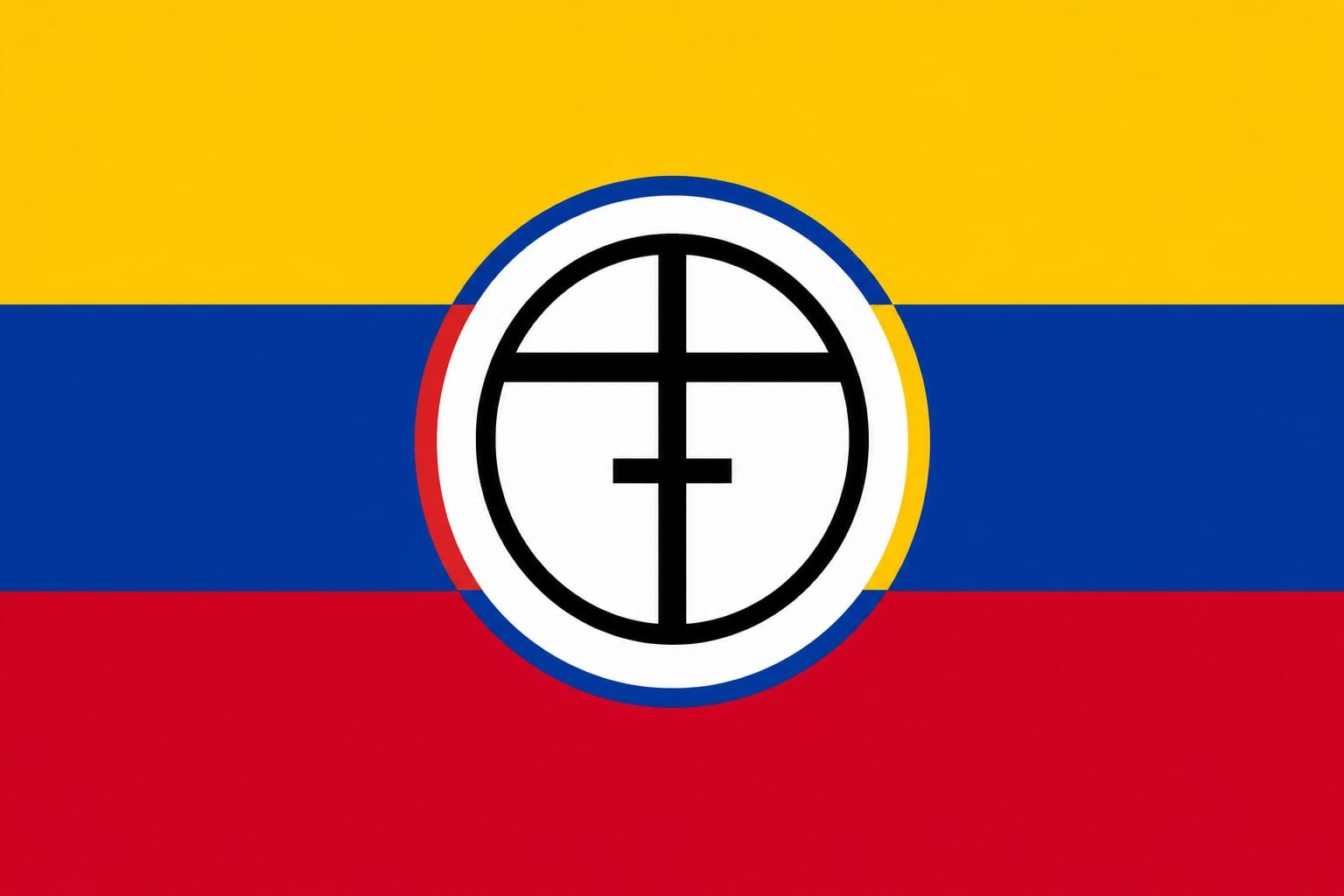 Bandera del Movimiento Nacional Cristiano Colombiano